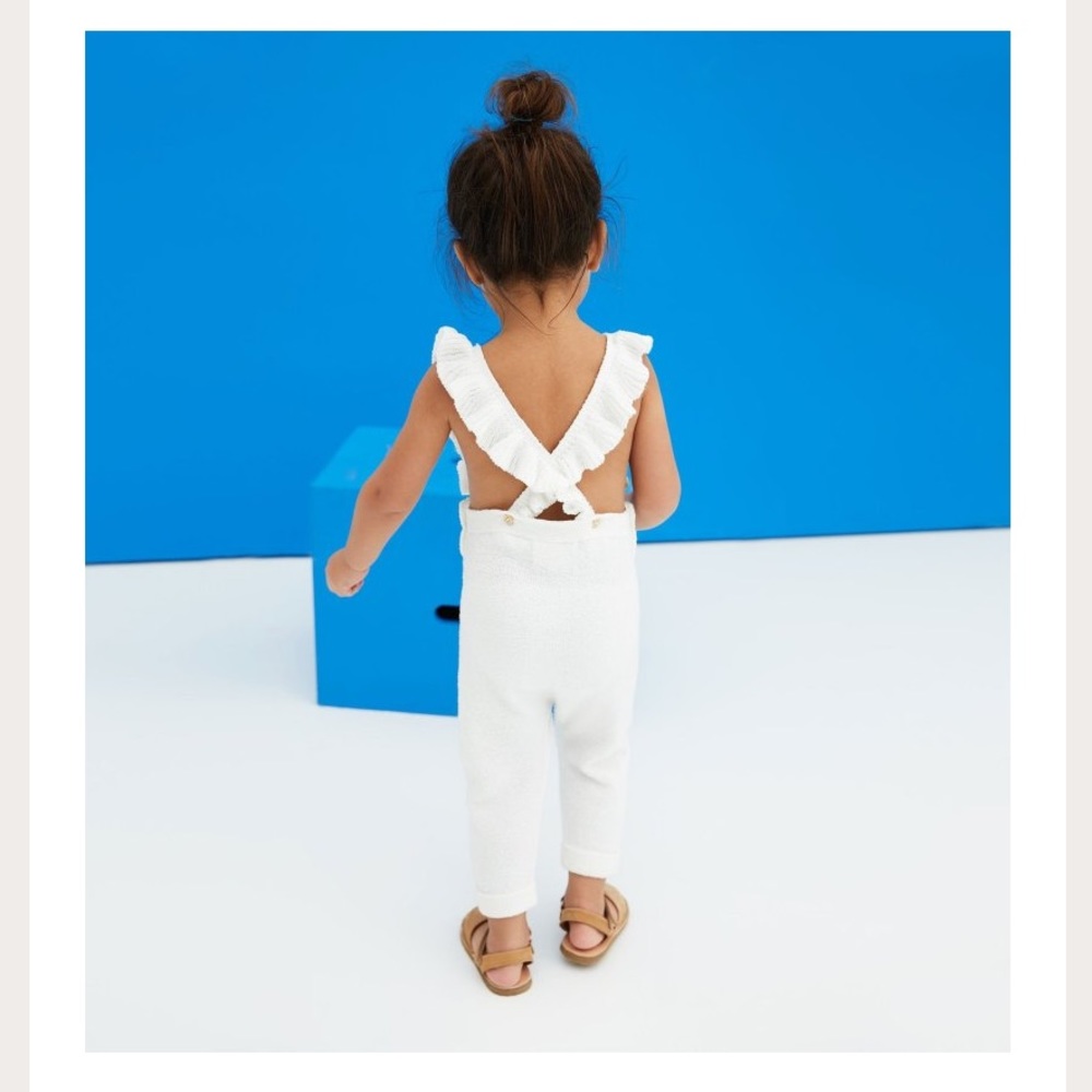 Zara ruffle romper
